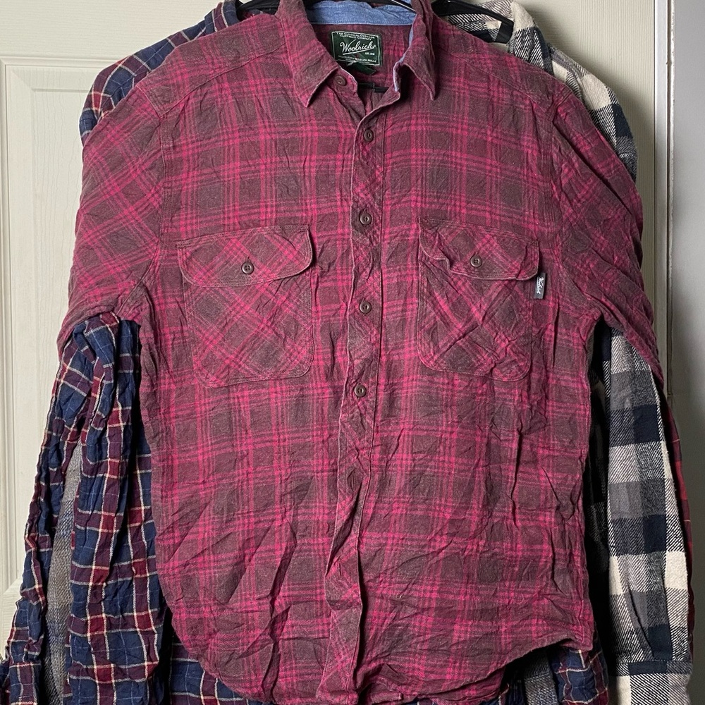 VINTAGE Woolrich lightweight flannel size medium